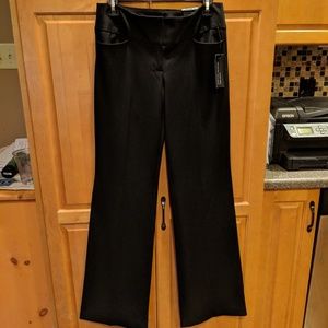 Express Editor Wide Waistband, Flare Leg Pants